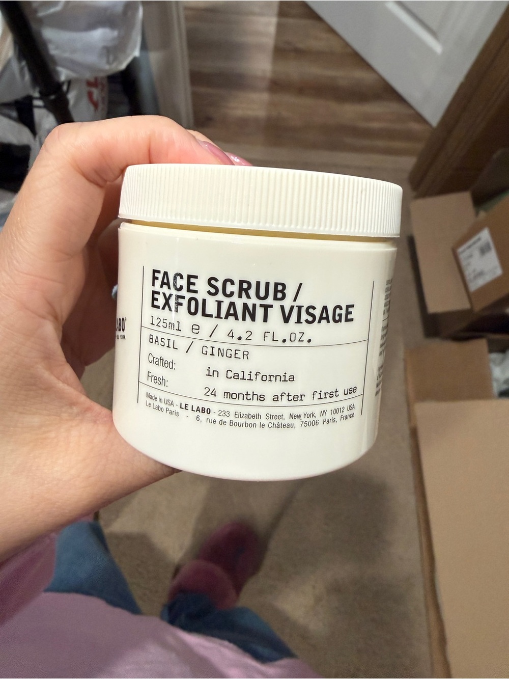 Le Labo Cream Face Scrub / Exfoliant Visage